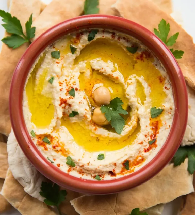 hummus with tahini