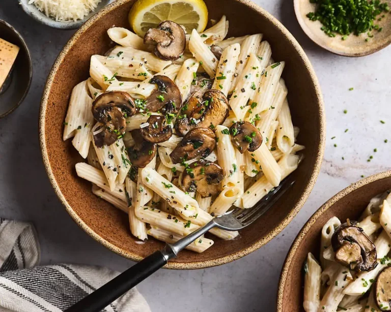 mashroom penne