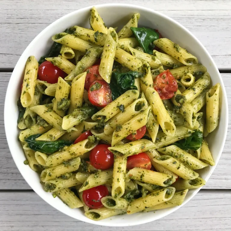 penne pesto