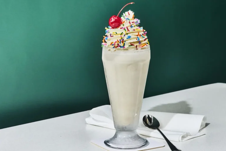 vanilla milkshake